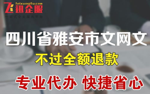 四川雅安文网文与药品互联网信息服务资质办理指南